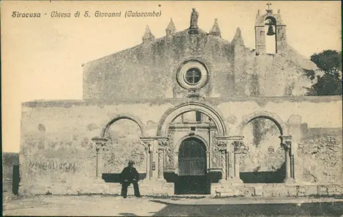 Syrakus (Syracusa) Siracusa (Sarausa) Chiesa di S. Giovanni (Catacombe) 1911