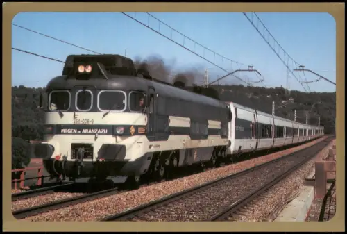 Diesellokomotive 354-006-9 'Virgen de Aranzazu' mit Talgo Pendular 1998