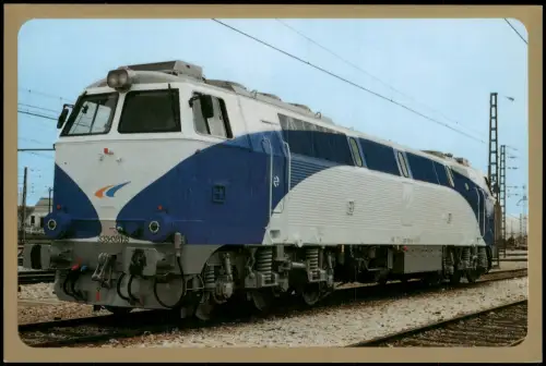 Postale Fuencarral-Madrid Fuencarral Diesellokomotive 333-081-8 2001