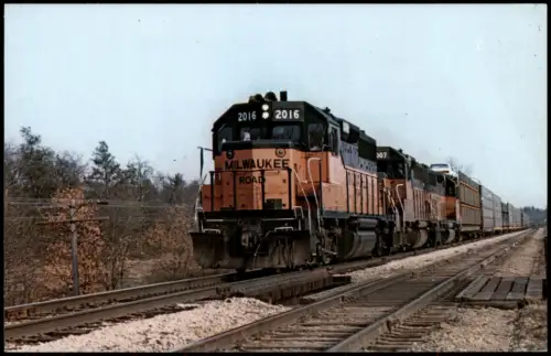 MILWAUKEE ROAD 2016 & 2007 Eisenbahn Railway Zug USA Amerika 1981