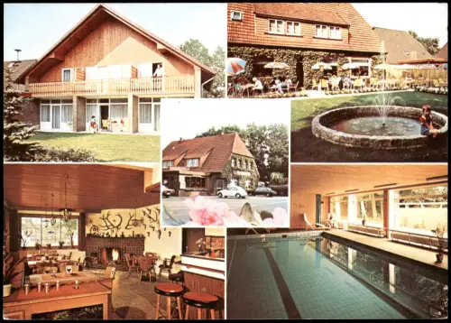 Dänikhorst Neumanns Ponyhof mit Hotel-Pension,,Hubertus"Café und Restaurant 1980