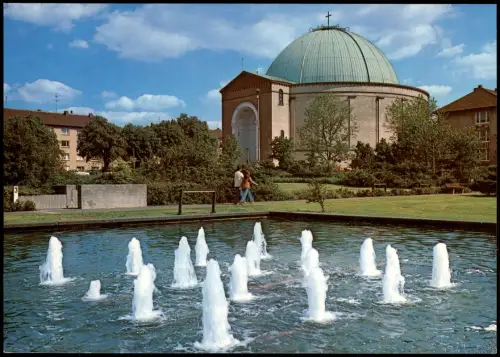 Ansichtskarte Darmstadt Kath. Kirche St. Ludwig 1980