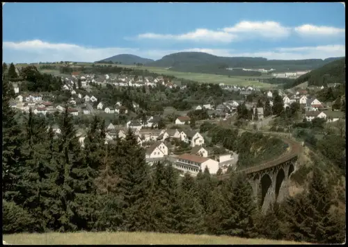 Ansichtskarte Daun Eifel Luft- und Kneippkurort DAUN Eifel, Viadukt 1975
