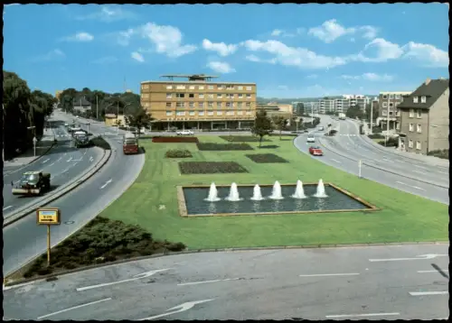 Ansichtskarte Castrop-Rauxel Engelsburgplatz 1970