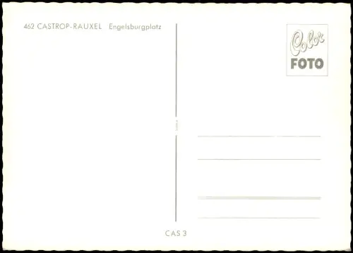 Ansichtskarte Castrop-Rauxel Engelsburgplatz 1970