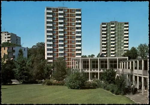 Ansichtskarte Bogenhausen-München Die Parkstadt - Hochhäuser 1971