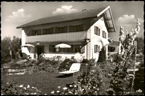 Ansichtskarte Nesselwang Landhaus Nirowana (Pension Gästehaus) 1960