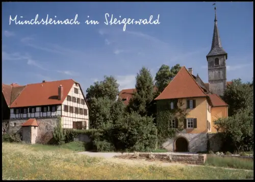 Münchsteinach Münsterkirche Gemeindehaus Konventsgebäude 2000