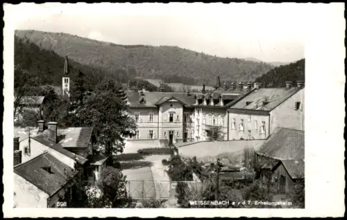 Ansichtskarte Weissenbach an der Triesting Erholungsheim 1955