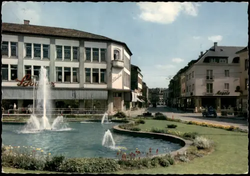 Ansichtskarte Bruchsal Schönbornplatz 1963