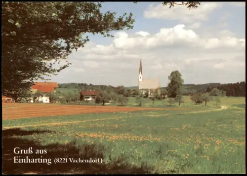 Ansichtskarte Vachendorf Gruß aus Einharting (8221 Vachendorf) 1980