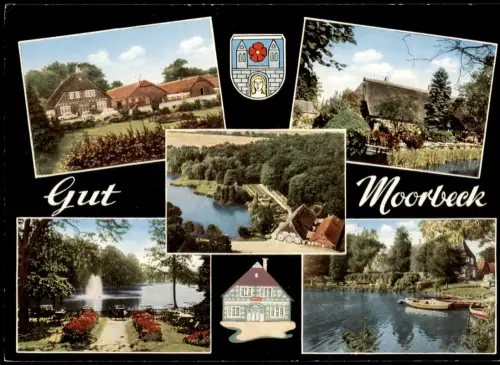 Ansichtskarte Wildeshausen Mehrbildkarte Hotel-Restaurant GUT MOORBECK 1977