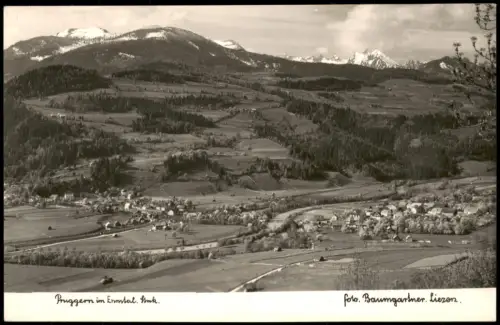 Ansichtskarte Pruggern Panorama-Ansicht von Pruggern im Ennstal 1959