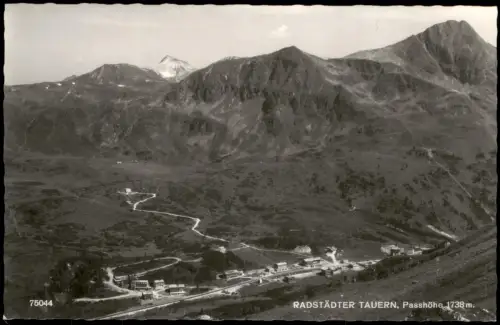 Ansichtskarte Salzburg Passhöhe Radstädter Tauern 1963