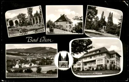 Ansichtskarte Bad Eilsen Mehrbild-AK mit Sanatorium Hasse 1971