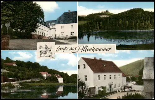.Bayern Grüße aus Altenhammer bei Weiden,   Bäckerei SPAR-Geschäft 1960