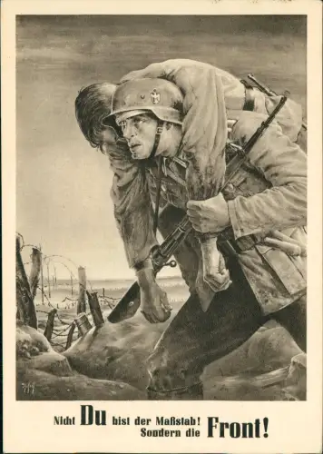 Tag der NSDAP im Generalgouvernement - Soldat an der Front Militär/Propaganda - 2.WK Zweiter Weltkrieg 1943