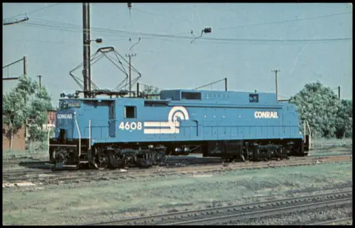 Ansichtskarte  Eisenbahn Zug Lokomotive CONRAIL 4608 USA 1978
