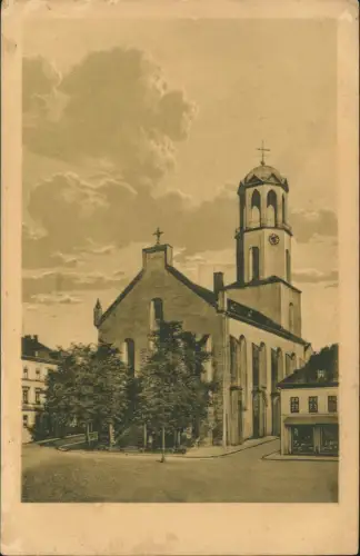 Ansichtskarte Auerbach (Vogtland) Stadtkirche St. Laurentius 1926