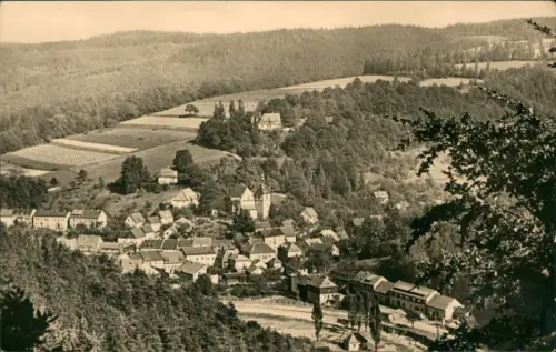 Bad Gottleuba-Bad Gottleuba-Berggießhübel Blick vom Helleberg 1960