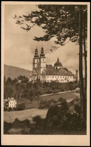 Ansichtskarte Graz Basilika Mariatrost mit Gedicht von Reimmirl 1919