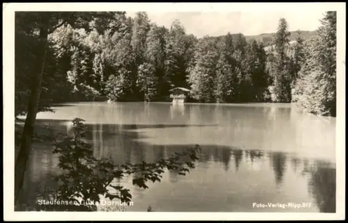 Ansichtskarte Dornbirn Staufensee 1952