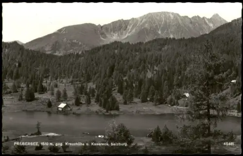 Ansichtskarte Tamsweg Prebersee mit Kreuzhöhe und Kasereck 1930