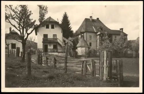 Ansichtskarte Aigen im Ennstal Putterer Schlössl und Pension 1926