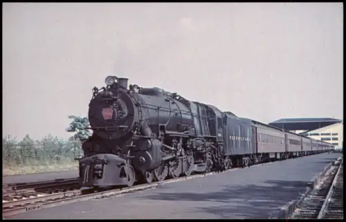 Ansichtskarte  Eisenbahn Zug Lokomotive PENNSYLVANIA 1361 USA Dampflok 1978