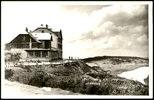 Ansichtskarte Reichenau an der Rax Schutzhaus Ottohaus 1950