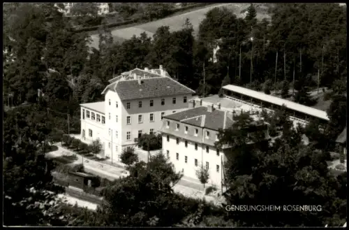 Ansichtskarte Bludenz Genesungsheim Rosenburg 1955
