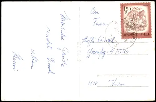 Ansichtskarte Bludenz Genesungsheim Rosenburg 1955