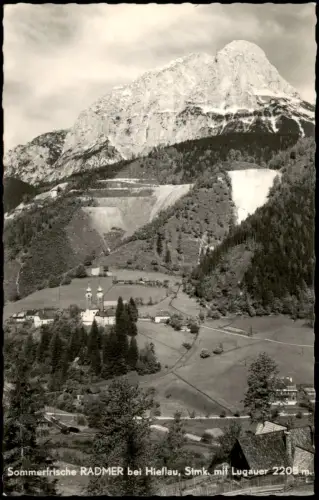 Radmer Bz Leoben Sommerfrische Radmer bei Hieflau mit Lugauer 1960