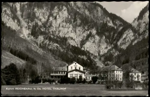 Ansichtskarte Thalhof-Reichenau an der Rax Hotel Thalhof 1970