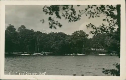 Ansichtskarte Bad Saarow Bucht Dorf 1953