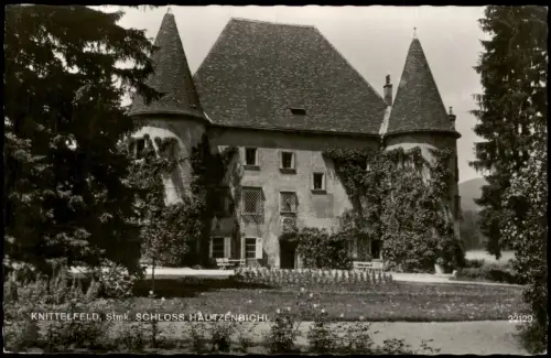 Ansichtskarte Knittelfeld Schloss Hautzenbichl 1935
