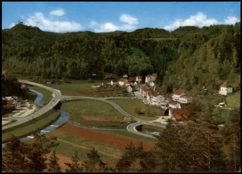 Behringersmühle-Gößweinstein Panorama-Ansicht Fränkische Schweiz 1980