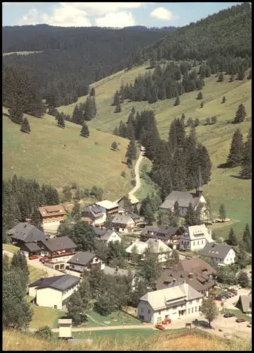 Ansichtskarte Muggenbrunn-Todtnau Panorama-Ansicht 1980/1975