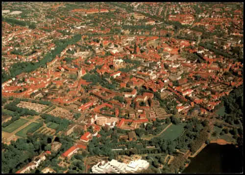 Münster (Westfalen) Luftbild Luftaufnahme Totale v. Flugzeug aus 2000