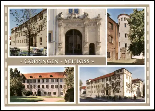 Ansichtskarte Göppingen Mehrbildkarte Altes Schloß 2002