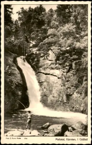 Malta (Kärnten) Maltatal-Spittal an der Drau Gößfall im Maltatal 1955