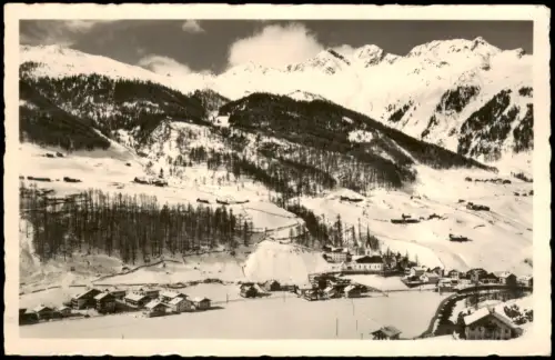 Ansichtskarte Oetz Ötz Tirol Ski- u. Sonnenparadies Sölden 1377 m 1960