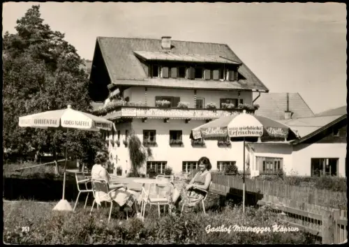 Ansichtskarte Kaprun Gasthof Mitteregger 1960