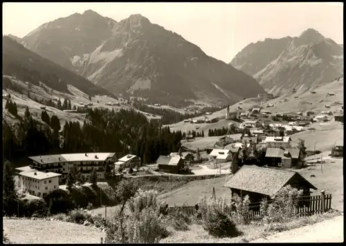 Riezlern-Mittelberg/Vorarlberg Panorama Kleinwalsertal  Widderstein 1966