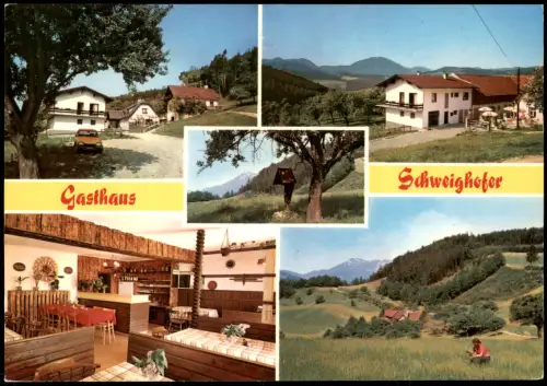 Ansichtskarte Prigglitz Gasthaus Schweighofer, Grillenberg 24 1980