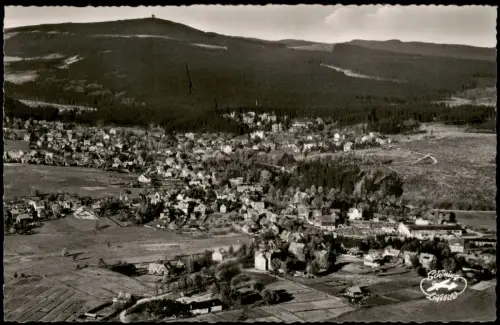 Ansichtskarte Braunlage Luftbild-Gesamtansicht 1958