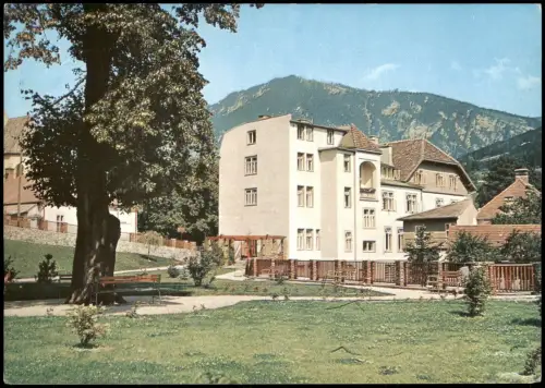 Ansichtskarte Payerbach Jugenderholungsheim mit Parkanlage 1955