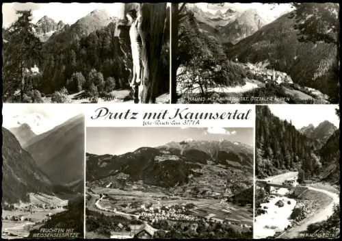Ansichtskarte Prutz Mehrbildkarte mit alpinen Landschaftsansichten 1960