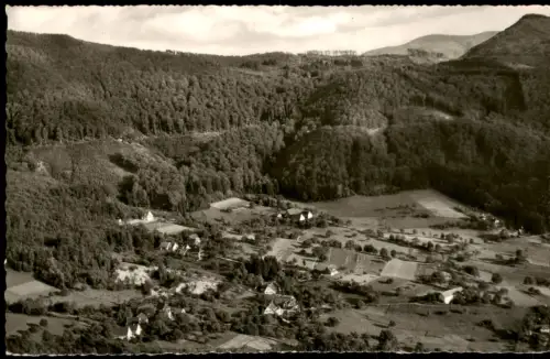 Ansichtskarte Sehringen-Badenweiler Luftbild-Ortsansicht 1960