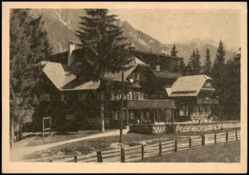 Ansichtskarte Ramsau am Dachstein Pension Almfrieden 1935